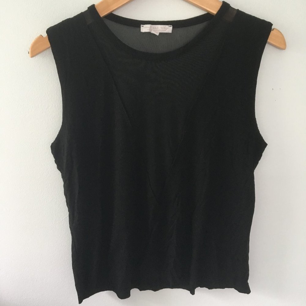 AEO Don't Ask Why Mesh Muscle Tee